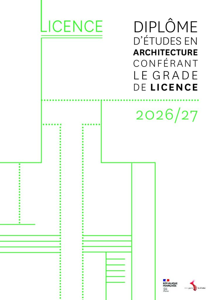 Première page de la ressource PDF Brochure for the Bachelor's Degree Program, 2026–2027